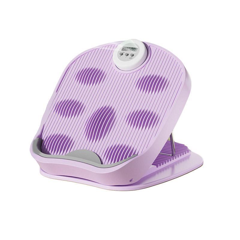 Inclined Pedal Leg Stretcher Multifunctional Stretching Plate Exercise Tool - Purple-Basic
