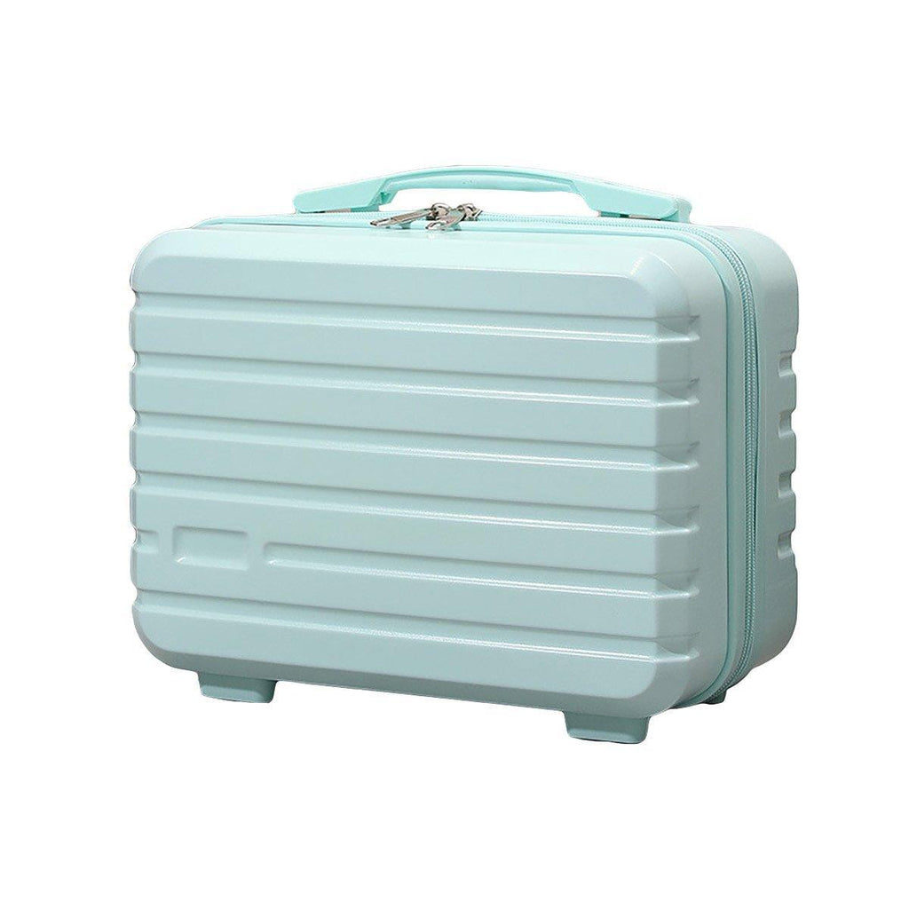 Portable 14 Inch Suitcase Mini Small Travel Storage Hand Gift Box - Green
