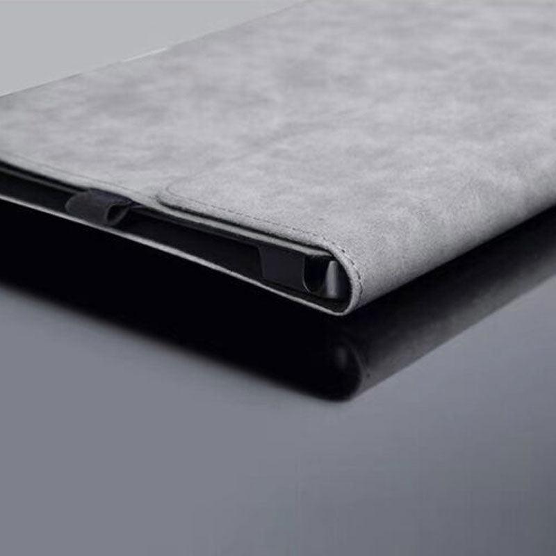 Premium Leather Case Cover Protector For Microsoft Surface Pro 8 - Red