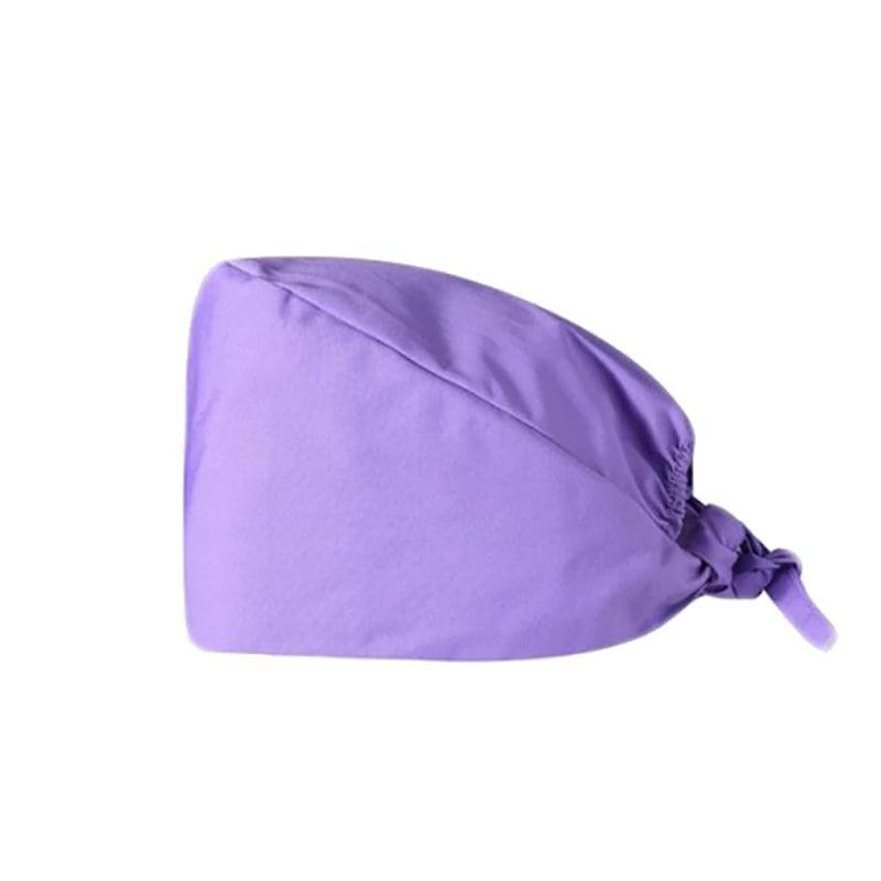 100% Cotton Unisex Surgical Scrub Cap for Doctors & Nurses - Light Blue