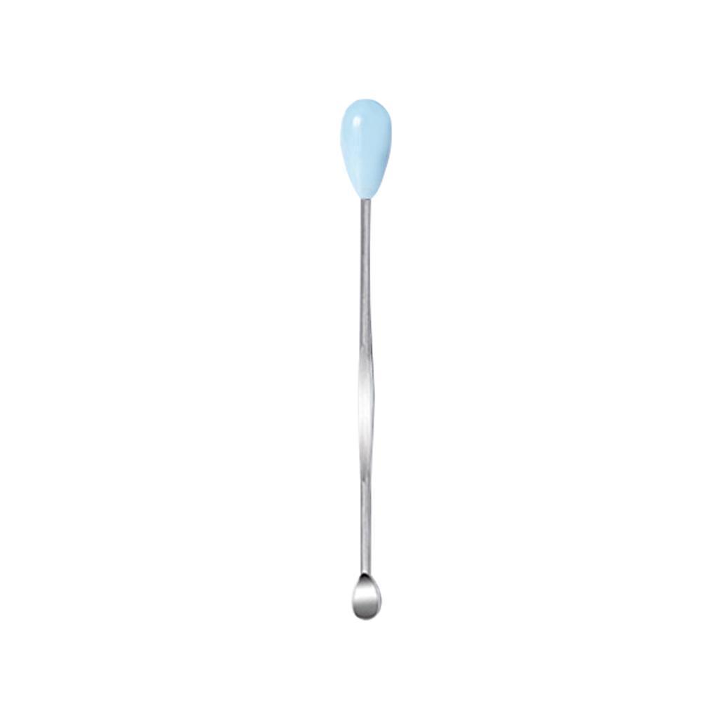 Stainless Steel Earpick Scoop Reusable Earwax Removal Tool Cleaner Kit Unisex - Pink