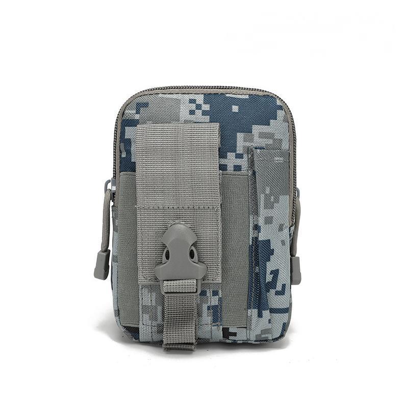 Tactical Waist Bag Utility Military Wallet Pack Belt Molle Multi Purpose Pouch - Khaki