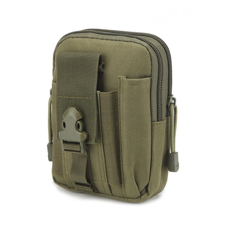 Tactical Waist Bag Utility Military Wallet Pack Belt Molle Multi Purpose Pouch - Khaki