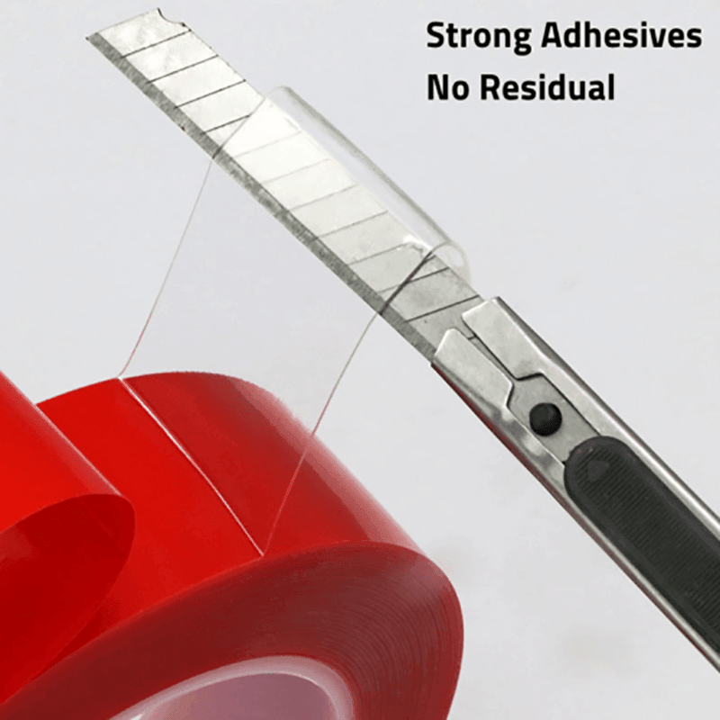 Double-Sided Clear Transparent Acrylic Adhesive Tape Foam Mounting Strong Gel - 20mm x 3m