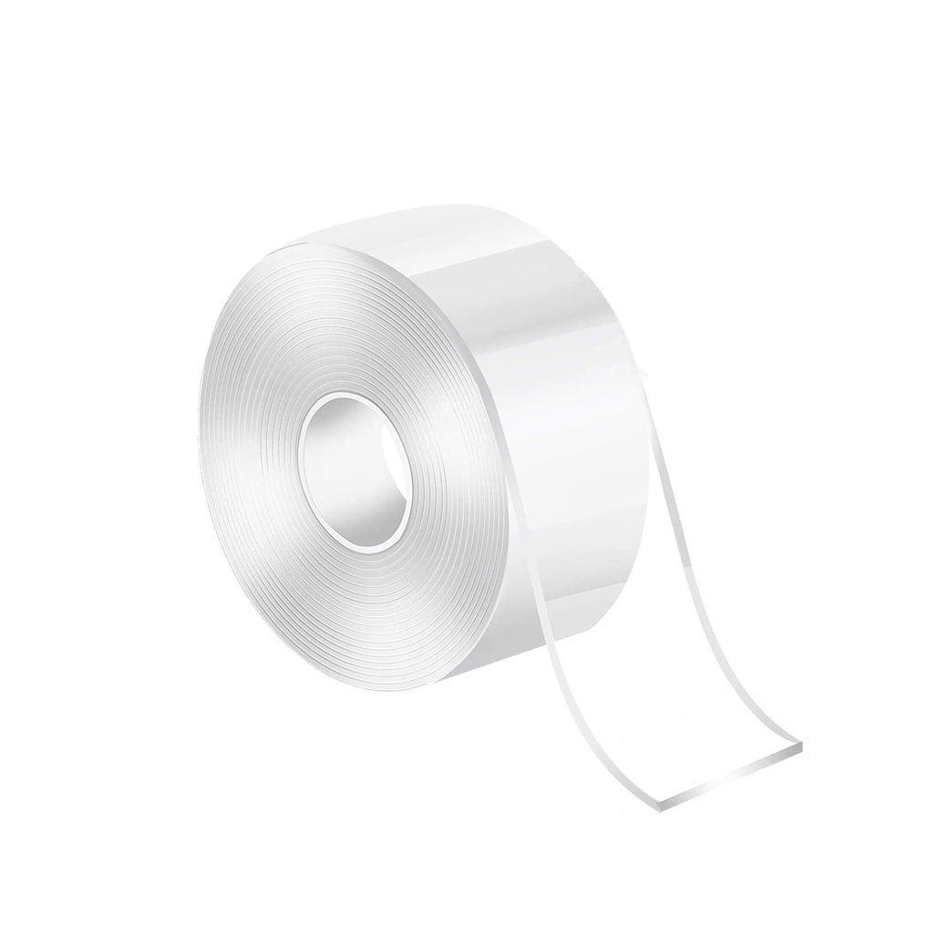 Double Sided Nano Tape Transparent Reusable Adhesive Gel Grip for Home Office - 5cm*1m*1mm (1 Unit)