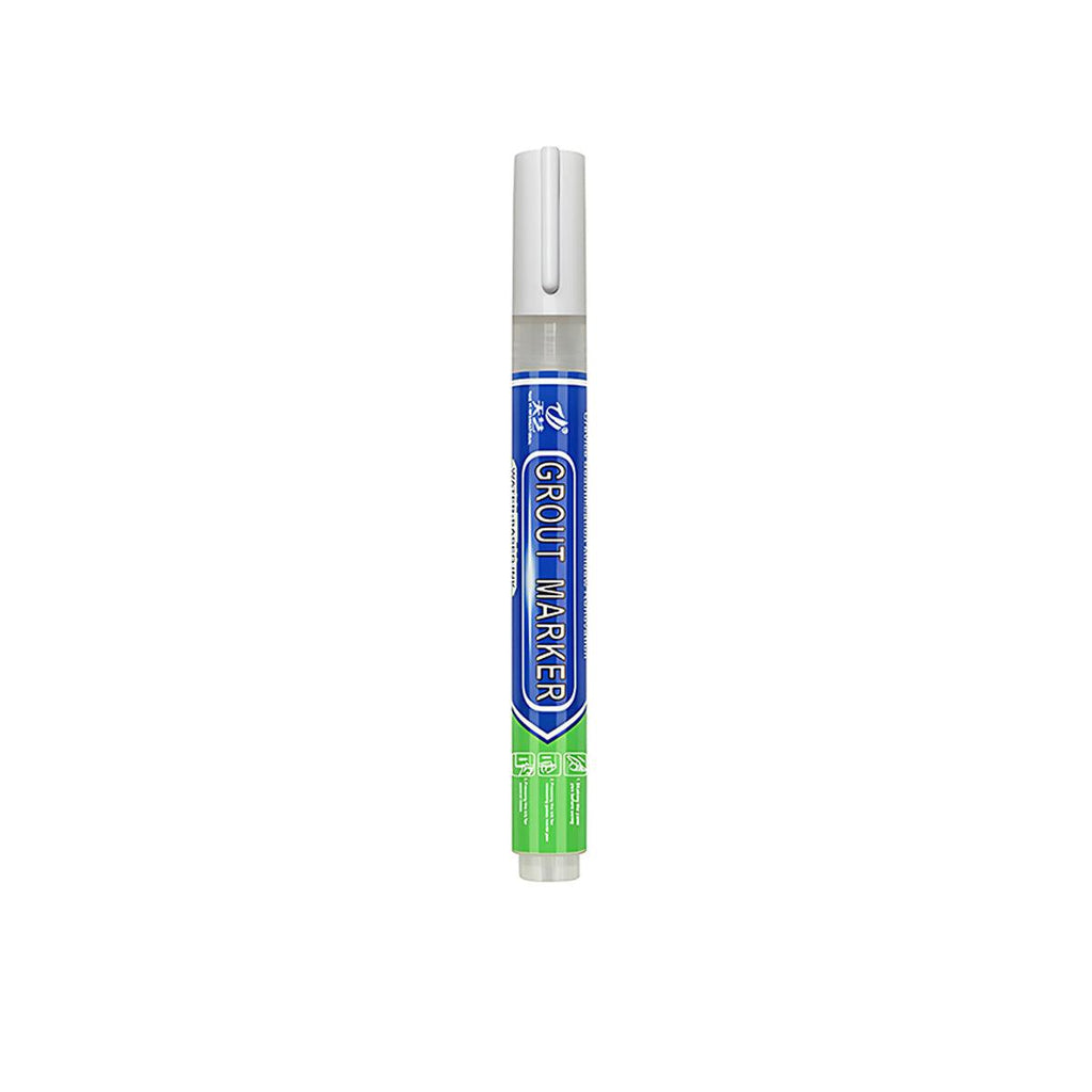 6Colours Tile Repair Pen Styling Wall Gap Grout Refresher Marker Bathroom - Grey