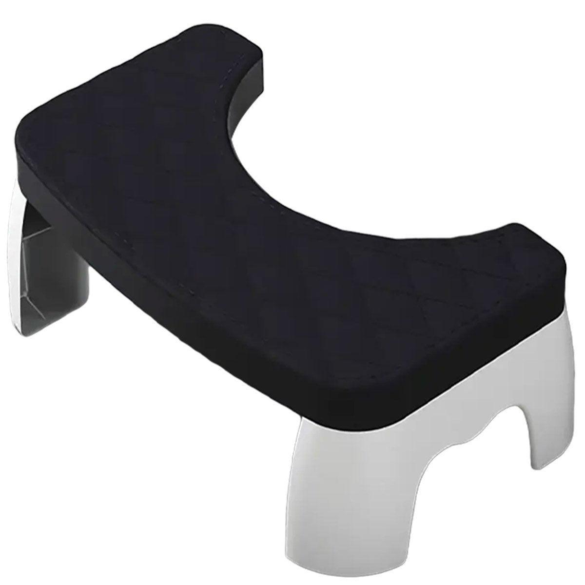 Toilet Stool Anti-Slip Bathroom Footstool for Home Use with Stable Support Design - Blue