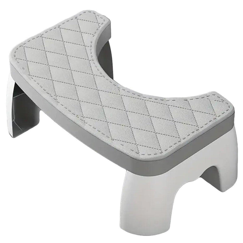 Toilet Stool Anti-Slip Bathroom Footstool for Home Use with Stable Support Design - Blue