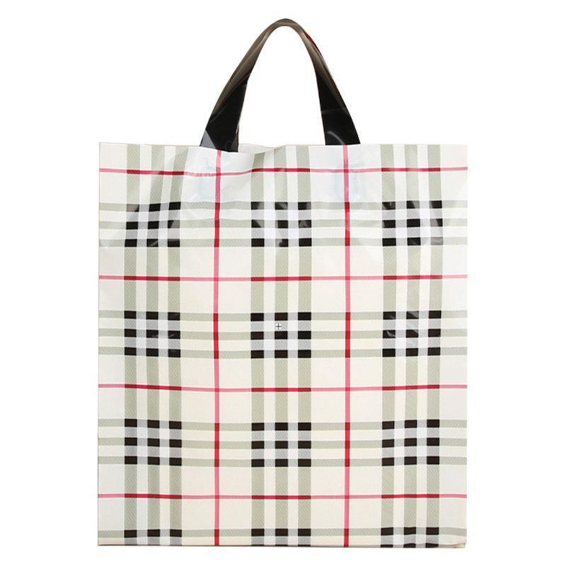 50x Reusable Plastic Tote Bag Eco Friendly Shopping Bags Durable Large Capacity - Toucan 47*40*8cm