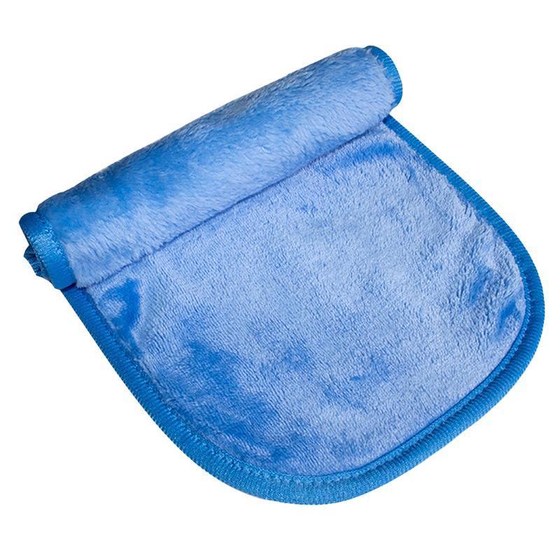 Microfibre Makeup Remover Towel Soft Face Cleaning Cloth Reusable Eraser 40x20cm - Dark Purple