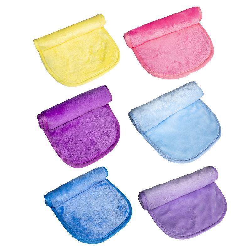 Microfibre Makeup Remover Towel Soft Face Cleaning Cloth Reusable Eraser 40x20cm - Light Purple