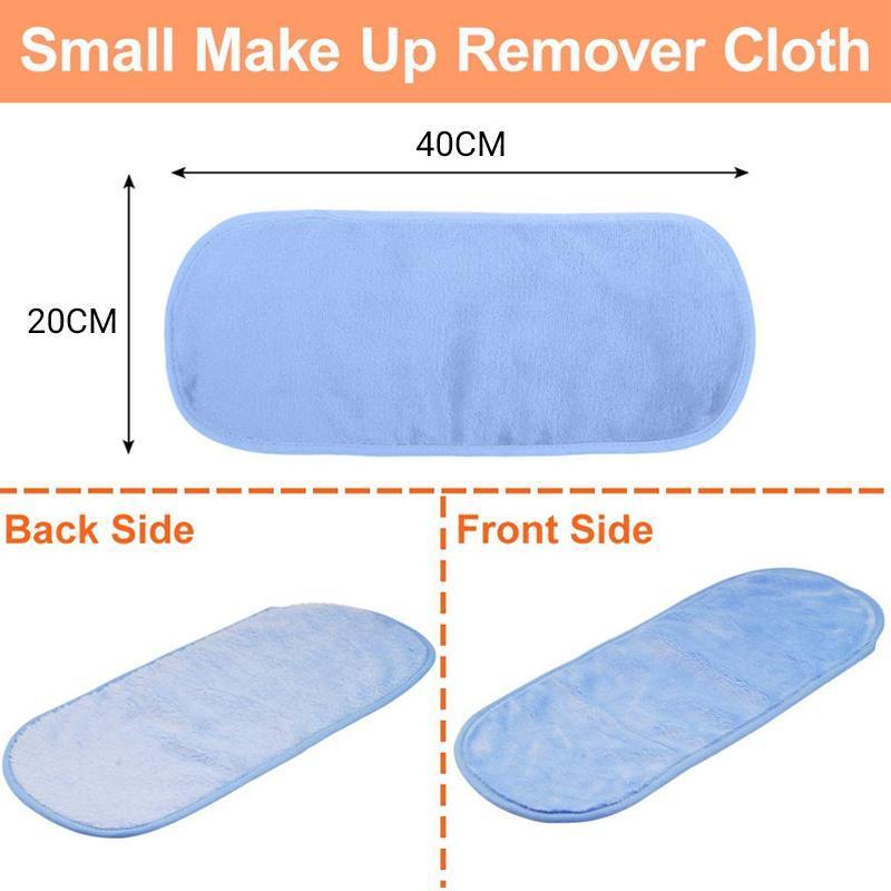 Microfibre Makeup Remover Towel Soft Face Cleaning Cloth Reusable Eraser 40x20cm - Pink