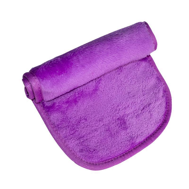Microfibre Makeup Remover Towel Soft Face Cleaning Cloth Reusable Eraser 40x20cm - Pink