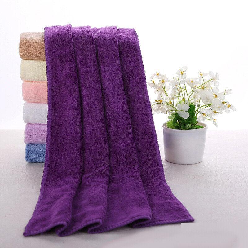Microfiber Towel Gym Sport Footy Travel Camping Swimming Beach Bath Microfibre - Green
