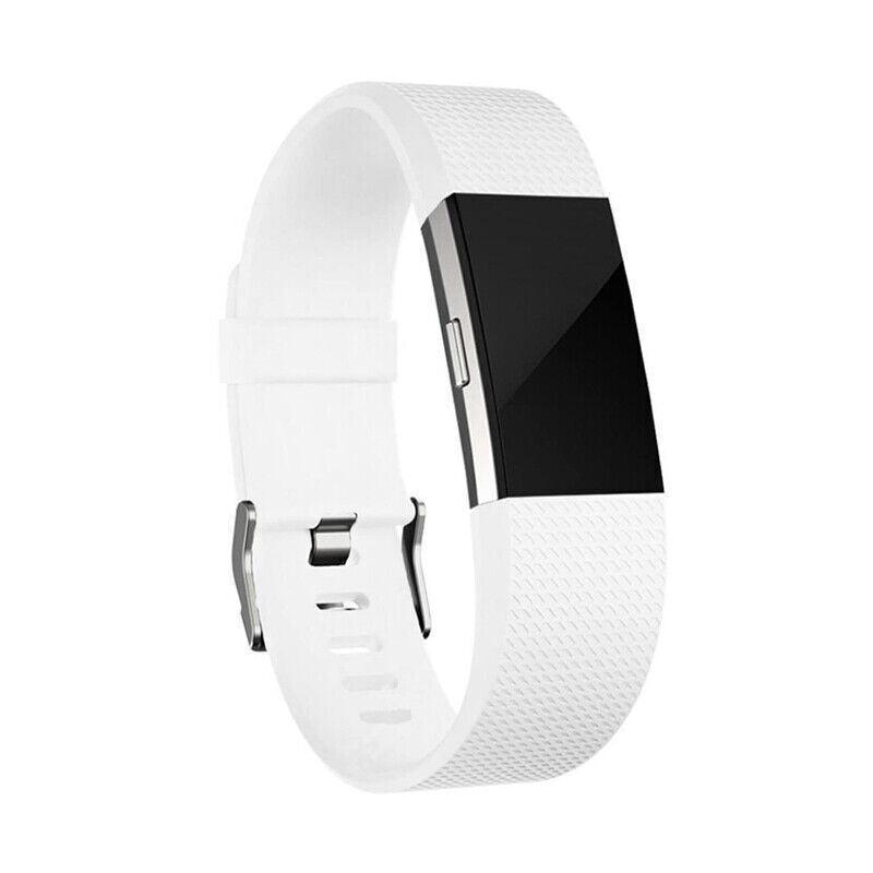 L Size Silicone Watch Wrist Sports Strap For Fitbit Charge Band Wristband Replacement - Mint Green