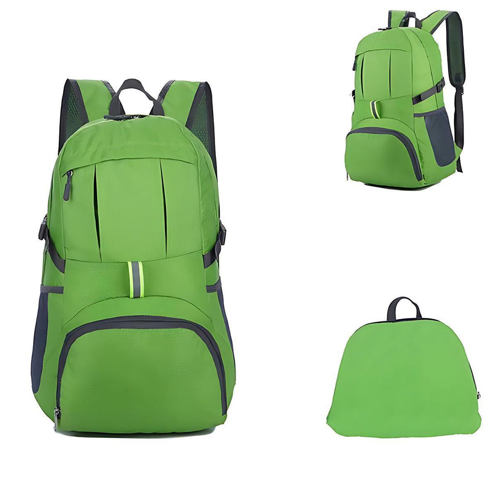 35L Light Foldable Outdoor Sports Backpack Camping Hiking Travel Bag - Black