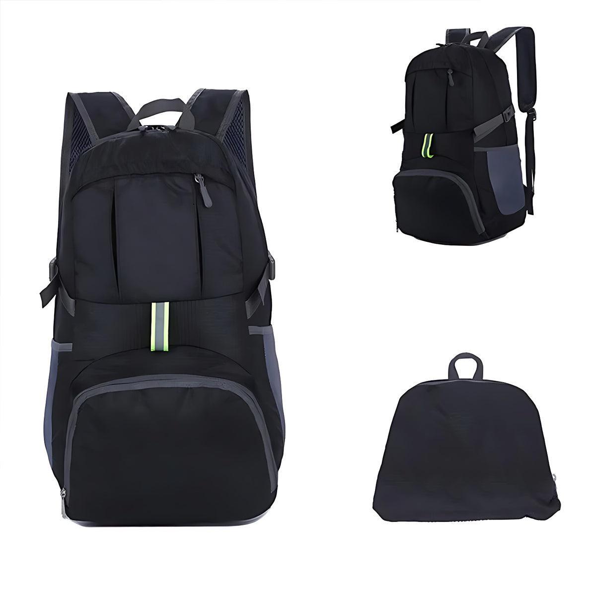 35L Light Foldable Outdoor Sports Backpack Camping Hiking Travel Bag - Blue