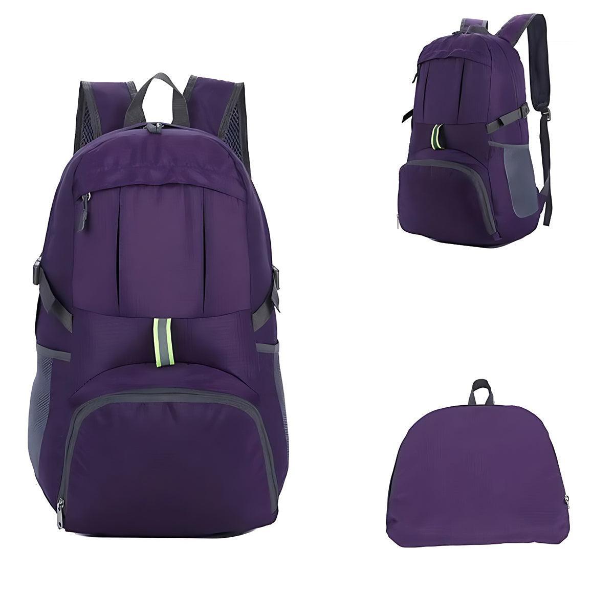 35L Light Foldable Outdoor Sports Backpack Camping Hiking Travel Bag - Orange