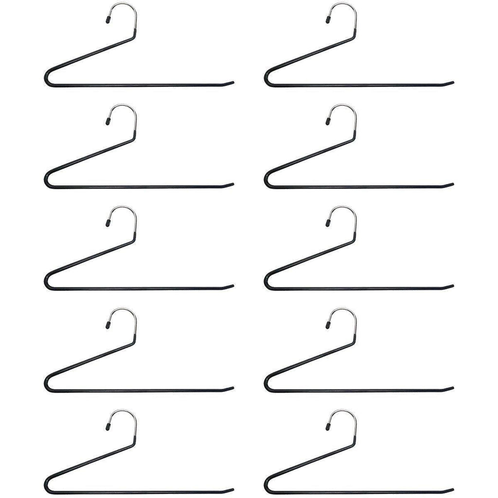 10PCS Goose Shaped Pants Rack Non Slip Z Shaped Pants Clip Wardrobe Storage Clip