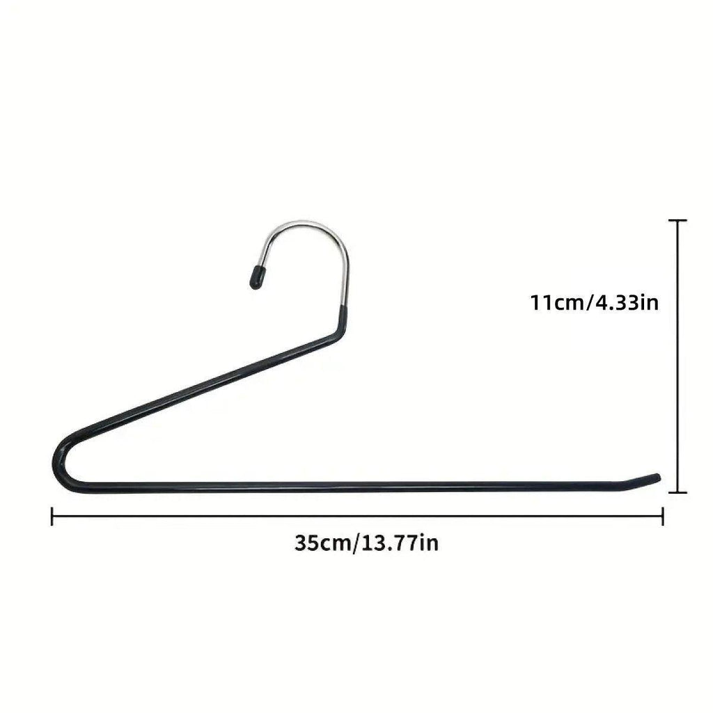 10PCS Goose Shaped Pants Rack Non Slip Z Shaped Pants Clip Wardrobe Storage Clip