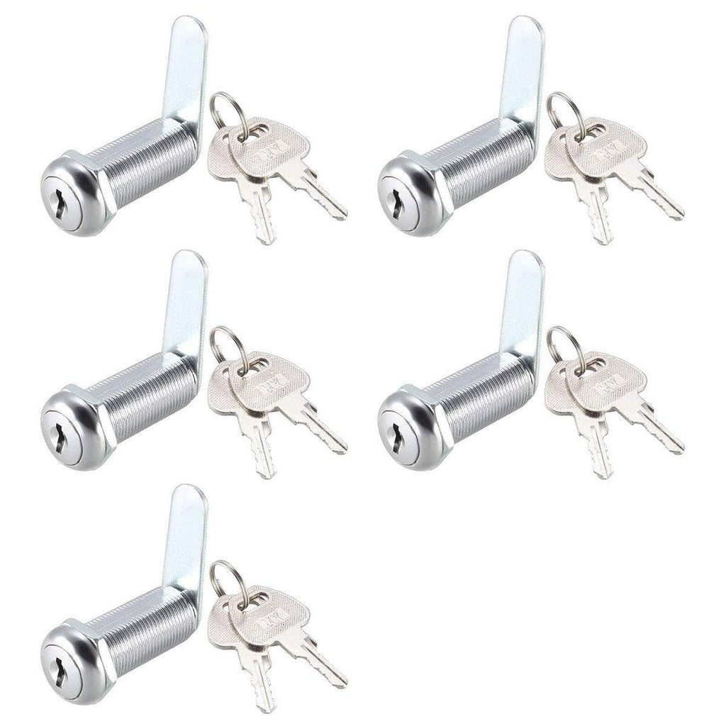 1/5/10pcs File Cabinet Drawer Milk Box Swivel Lock Small Round Security Lock - 16mm-10PCS