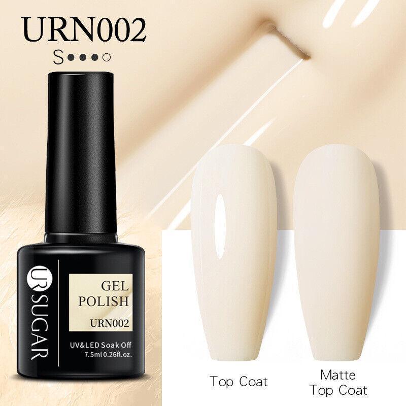 Glitter Nail Gel Polish UV LED Soak Off Varnish Colour Manicure Top Base Coat - UR-13