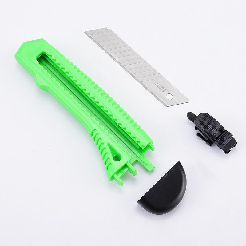 1/2/3PCS Utility Stanley Knife With Blades Blade Retractable Heavy Duty Box Cutter - Yellow-1PC
