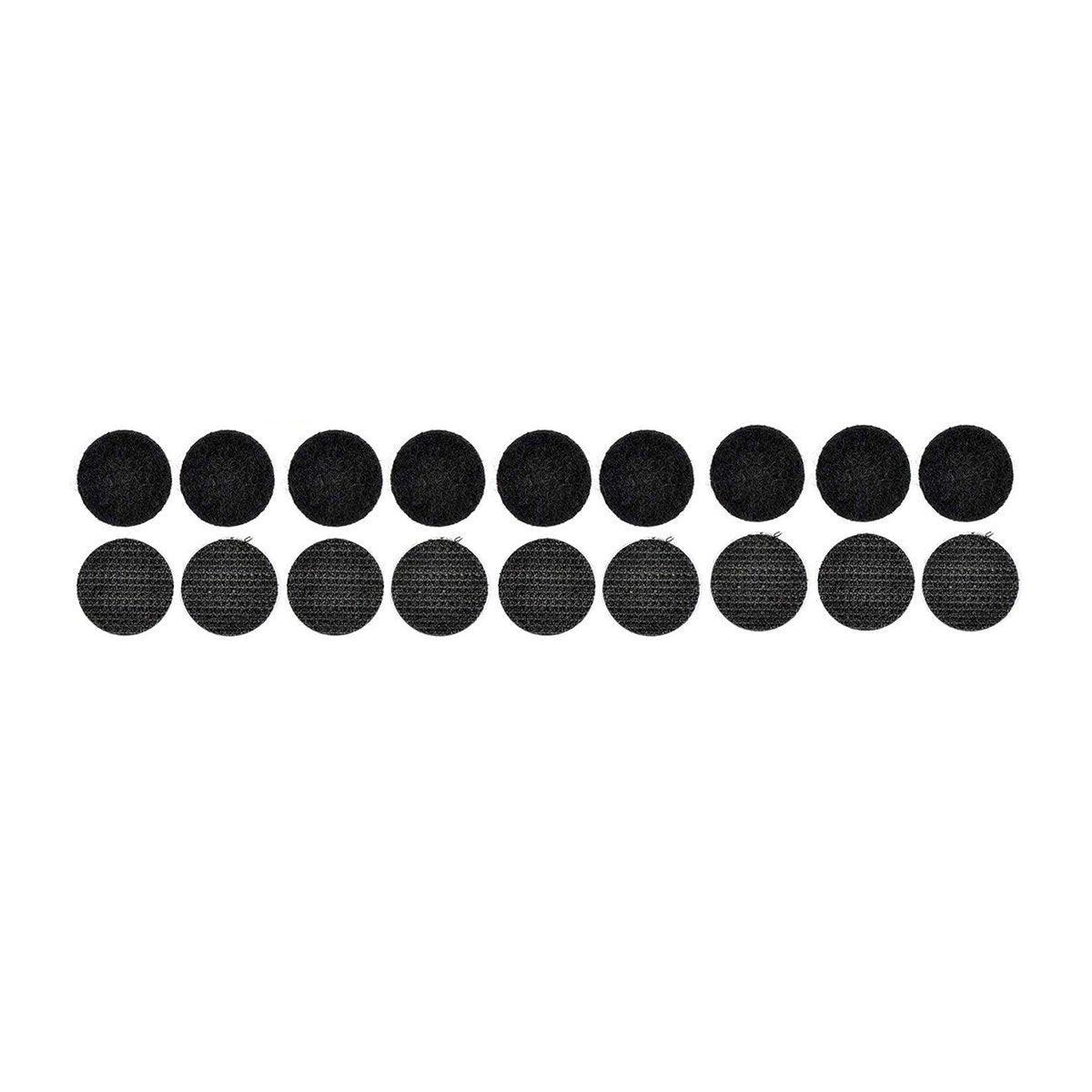 Strong Sticky Round Self Adhesive Dots DIY Bond Tape No Mark Fasteners - Transparent 102 Pairs - 15mm