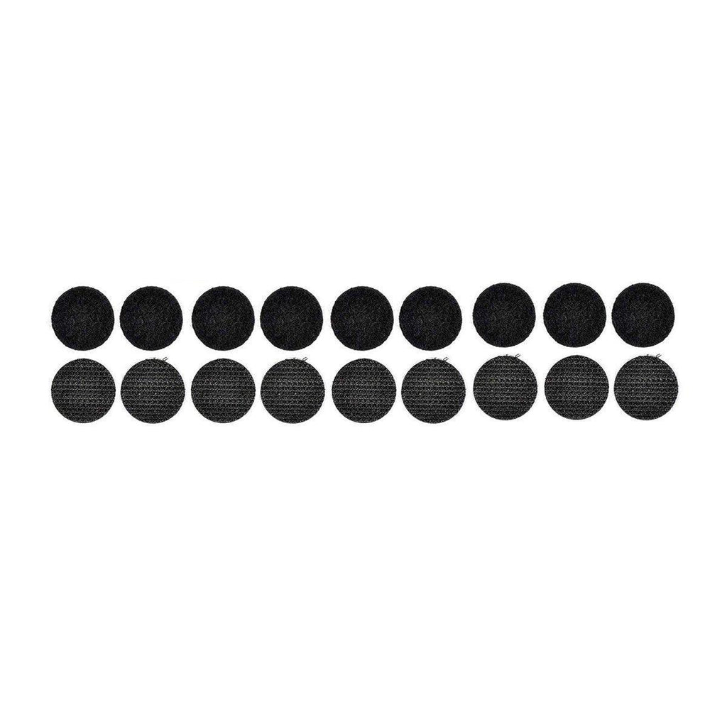 Strong Sticky Round Self Adhesive Dots DIY Bond Tape No Mark Fasteners - White 20Pairs - 20mm