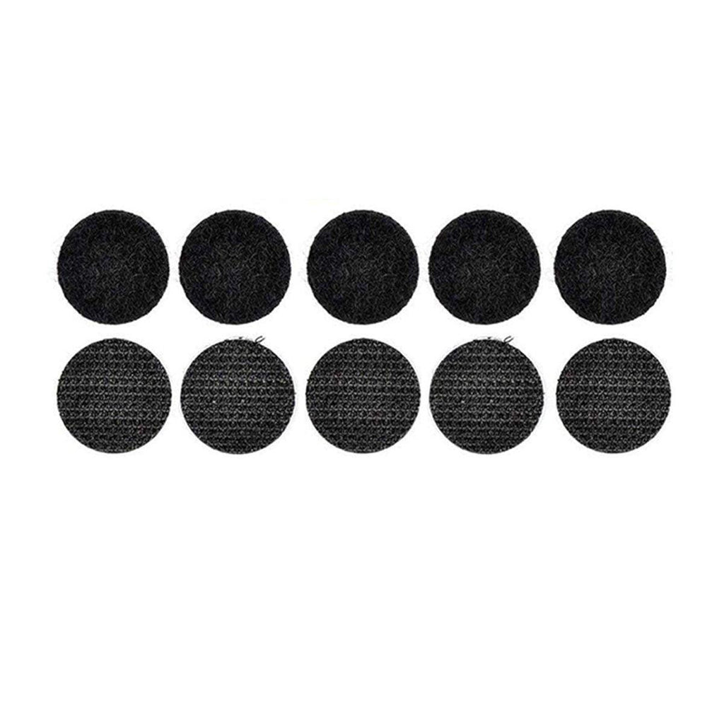 Strong Sticky Round Self Adhesive Dots DIY Bond Tape No Mark Fasteners - White 30Pairs - 15mm