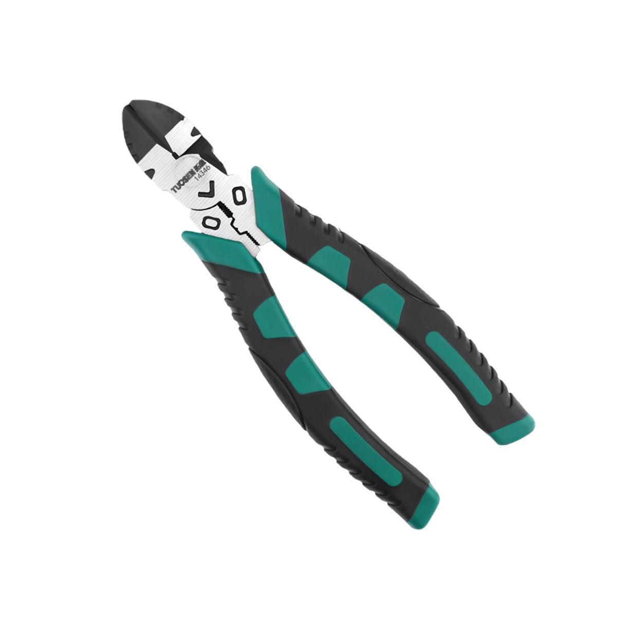 Labor-Saving Multi-Functional Tiger Pliers Flat Needle-Nose Diagonal Wire Pliers - Nose pliers-6inch