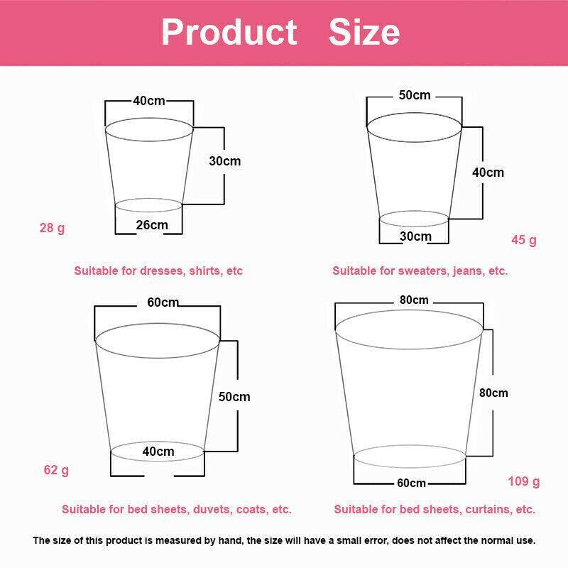 Laundry Washing Mesh Net Bag Drawstring Delicate Cloth Cleaning Clothes Lingerie - L (60*50CM)