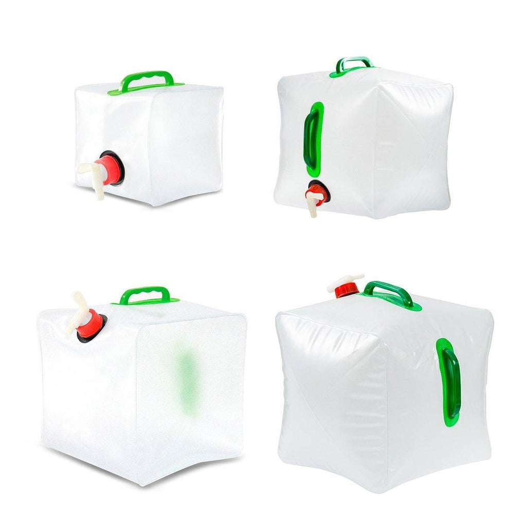Portable Folding Water Bag Compression Bucket Outdoor Sports Cycling Equipment - 10L