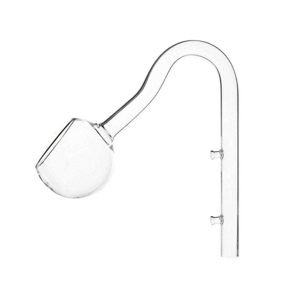 Aquarium Glass Inlet Outlet Pipe Fish Tank Filter Oil Film Remover Plant Holder - Lily inlet-12mm