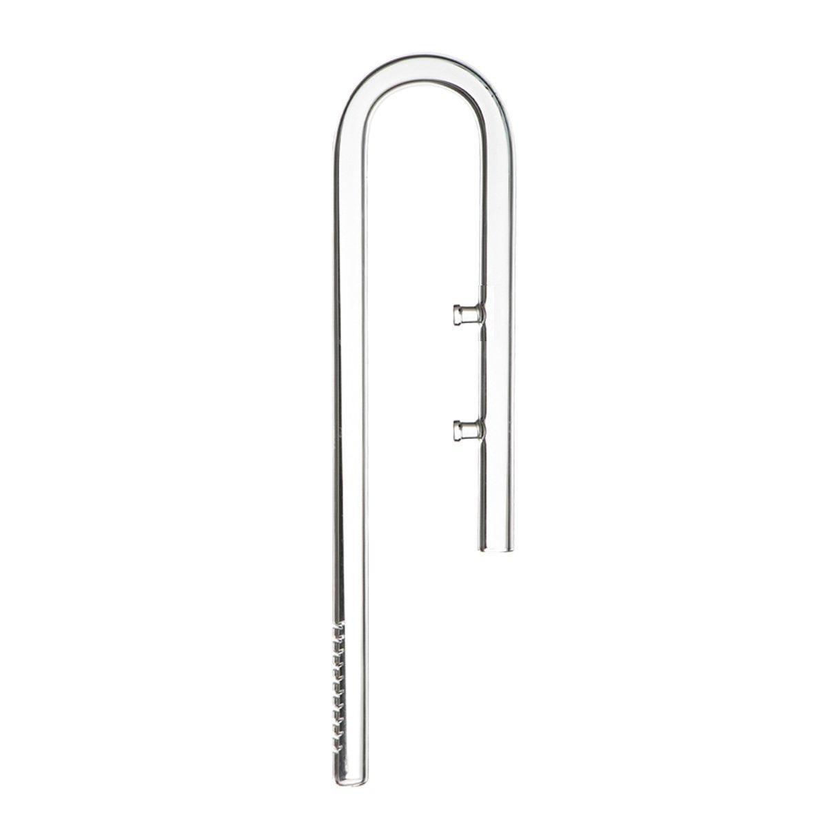 Aquarium Glass Inlet Outlet Pipe Fish Tank Filter Oil Film Remover Plant Holder - Oil removal inlet-12mm
