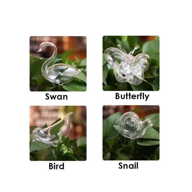 Automatic Self Plant Watering Glass Bulbs Water Feeder Indoor Irrigation Outdoor - Mushroom