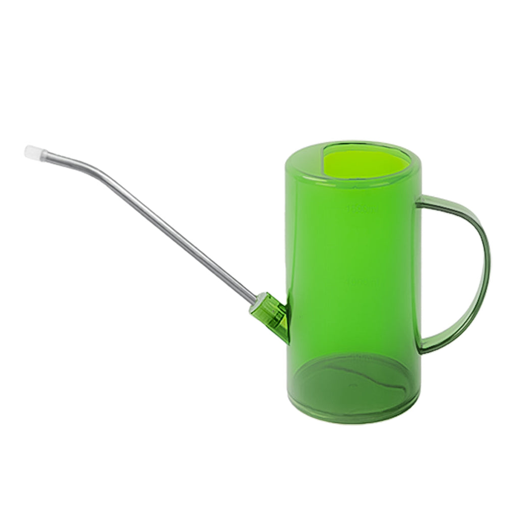 Watering Can Long Spout For Indoor Outdoor Garden Potted Plants Flowers Use - Green