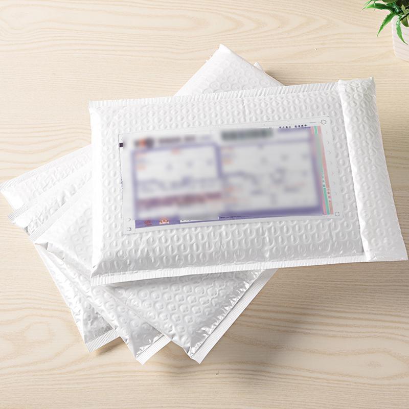 25PCS Poly Bubble Mailers Envelope Padded Bag White Cushioned Satchel 15 Sizes - 25PCS-22*26CM
