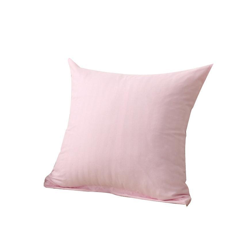 40x40cm Multicoloured Plain Solid Colour Cushion Cover Covers Decorative Pillow Case - White