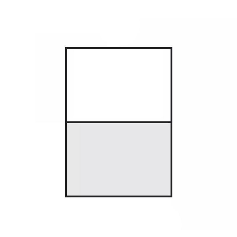 A4 Self Adhesive Sticker Paper Sheet Label Laser Inkjet Print Mailing Address - White Glossy 2x1 *20 PCS