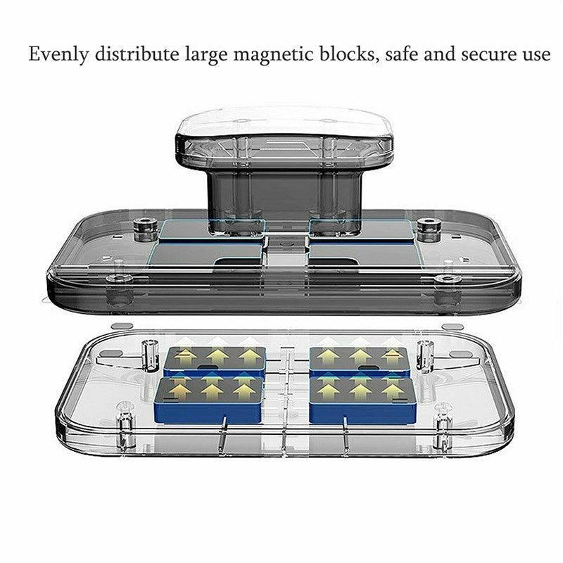 Magnetic Window Glass Cleaning Tool Double Side Glass Cleaner Brush Wiper Home