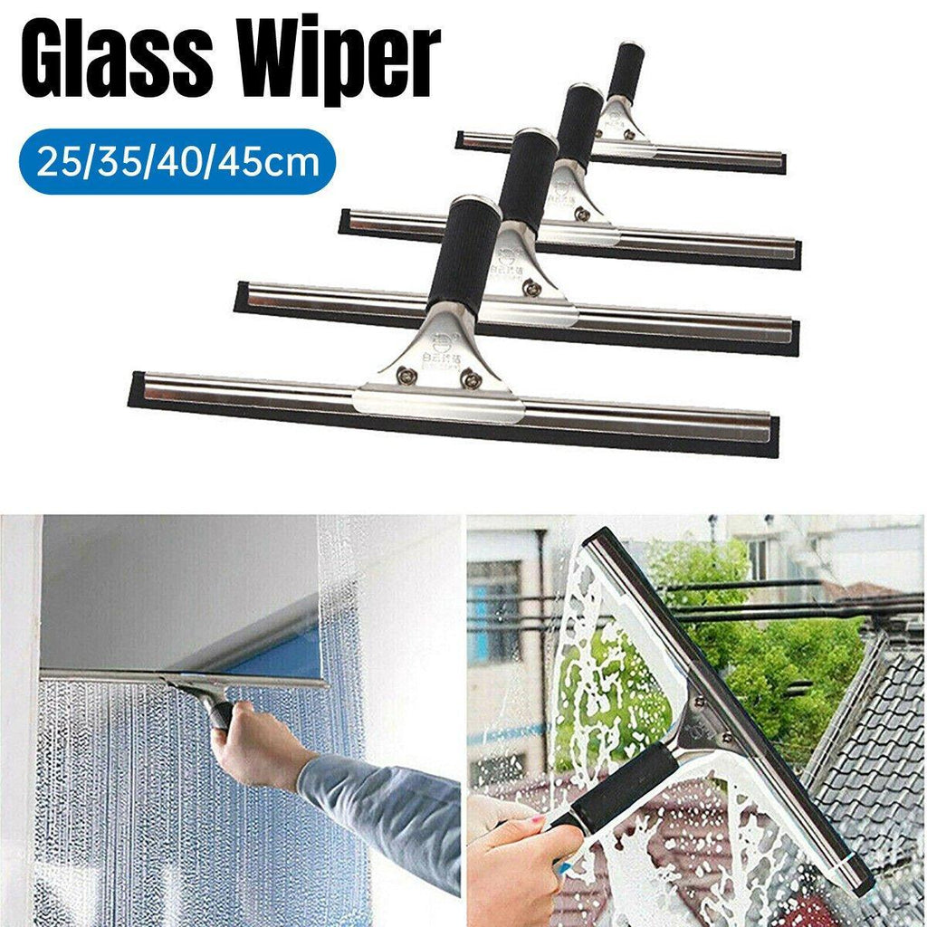 Household Wiper Bathroom Scraper Cleaning Tool for Glass and Floor Cleaning - 25CM