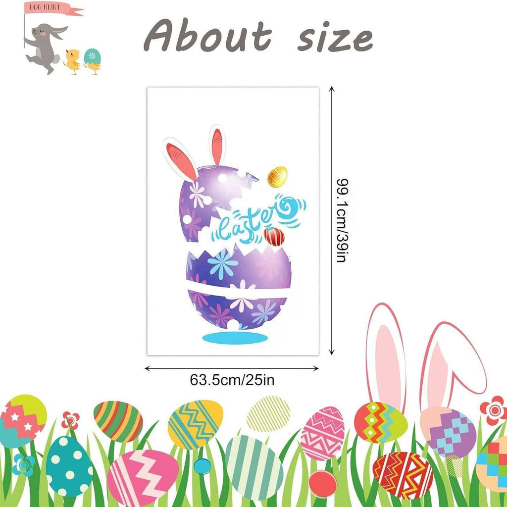 Jumping Sack Race Bags 5pcs Set for Outdoor Garden Party Family Group Activity Game - Eggshell