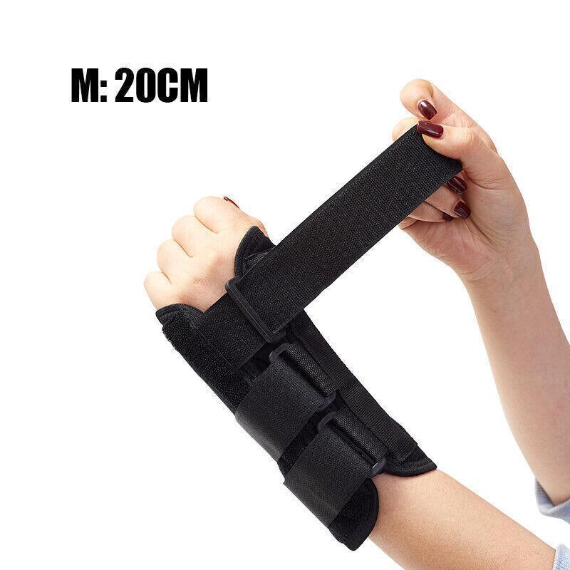 M Size Wrist Splint Brace Protection Support Strap Carpel Tunnel CTS RSI Pain Relief - Right