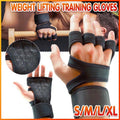 Weight Lifting Training Gloves Women Men Fitness Sports Body Building Gym Gloves - XL