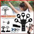 Finger Exerciser Strength Gripper Forearm Trainer Hand Grip Strengthener Therapy - 3# Blue (Medium Strength)