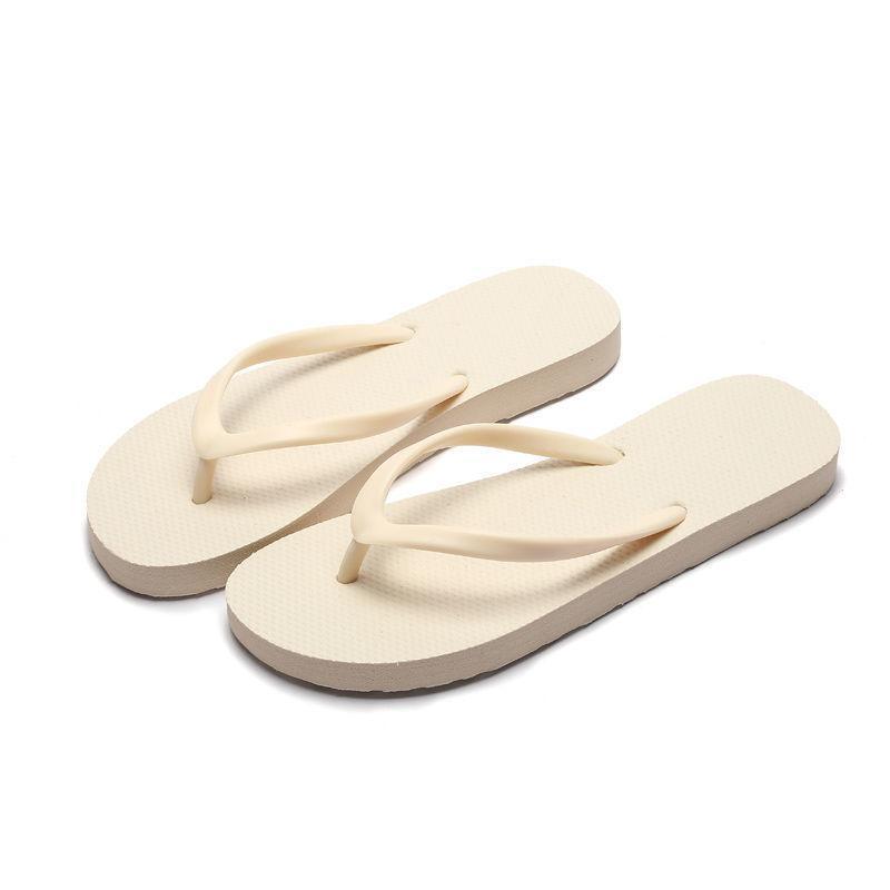 Slippers For Women Casual Fashion Bohemian Beach Shoes Flip Flops Flat Shoes - Yellow
