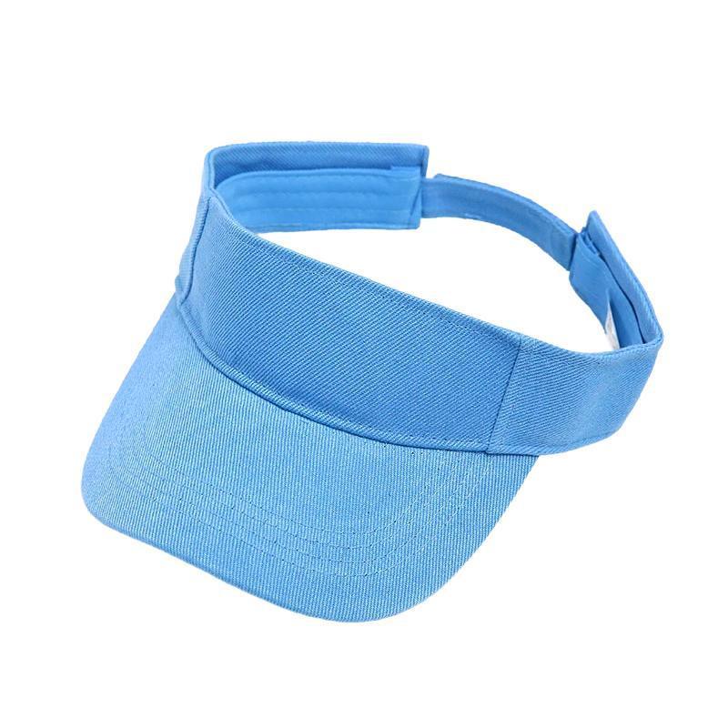Women Adjustable UV Protection Sport Visor Cap Beach Sun Hat New Stylish Design - Pink