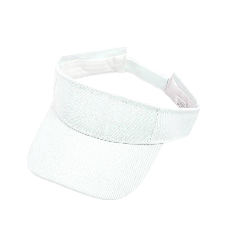 Women Adjustable UV Protection Sport Visor Cap Beach Sun Hat New Stylish Design - Blue