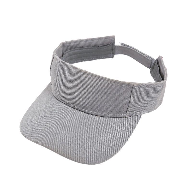 Women Adjustable UV Protection Sport Visor Cap Beach Sun Hat New Stylish Design - Blue